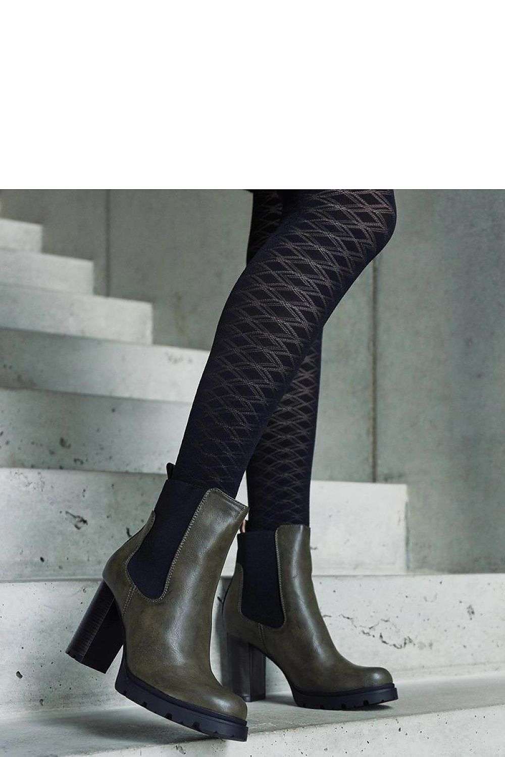 Heel boots model 206439